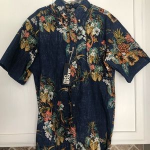 Reyn Spooner classic cut Pupus & Mi Tai Mens shirt size XL. NWT